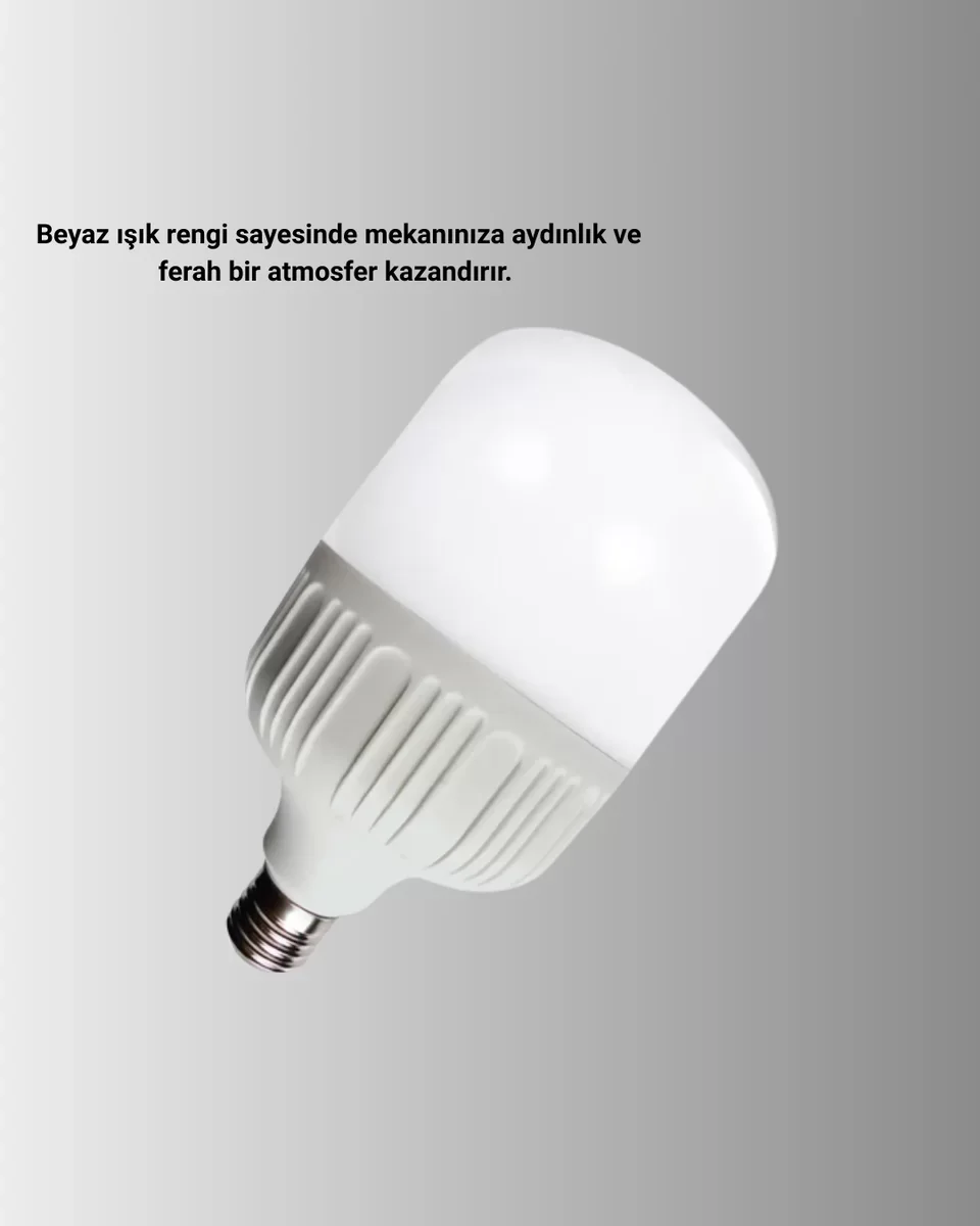 Acil Durumlara Uygun Şarjlı Torch LED Ampul 30 Watt Yeni Nesil