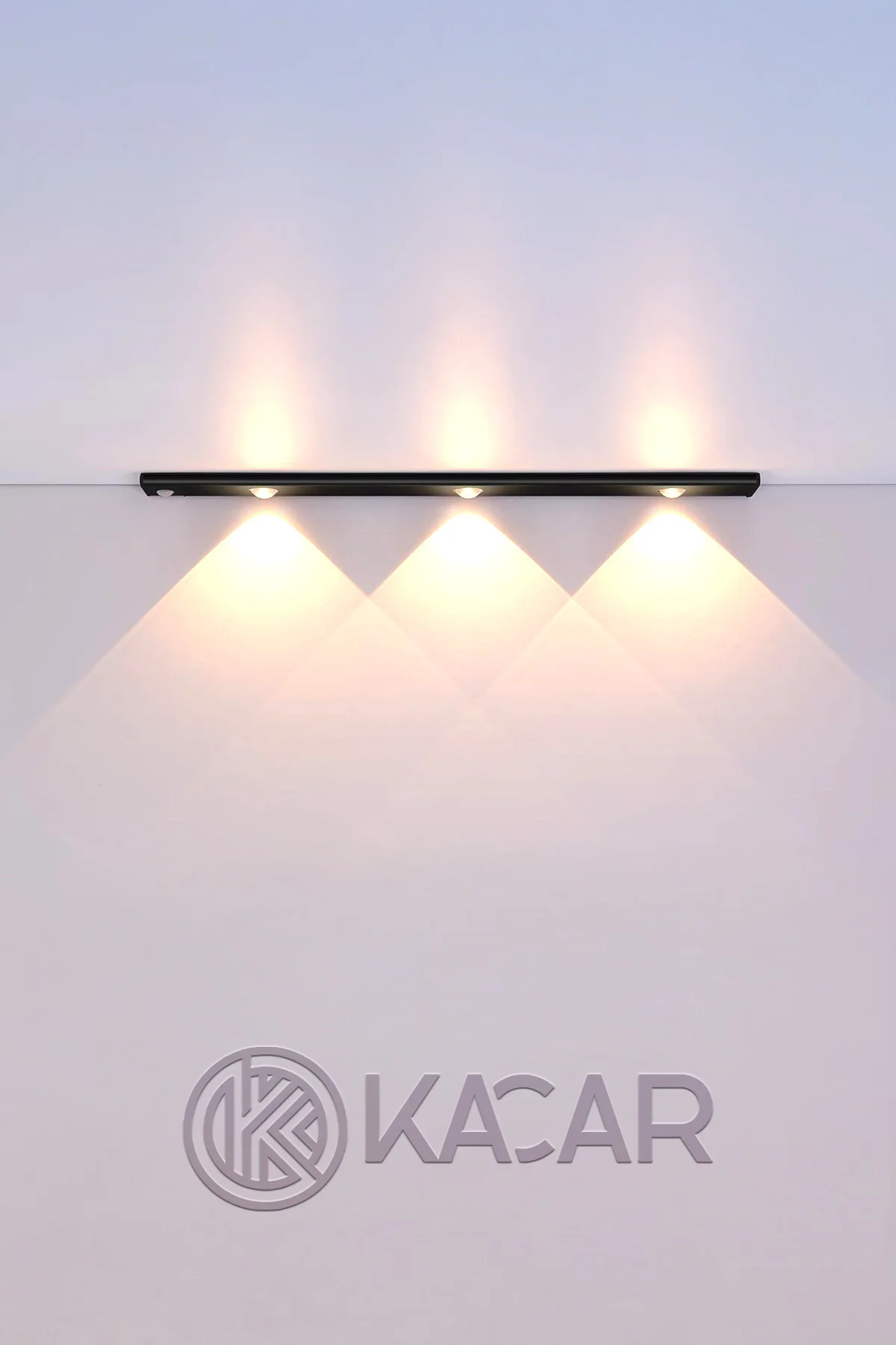 CATA MARKA Slim Şarjlı Sensörlü Dolap Tezgah Altı Led Armatür 60 