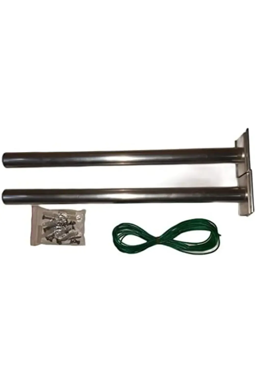 aclyashop Duvar Monteli Çamaşır Askısı Parlak 1058548