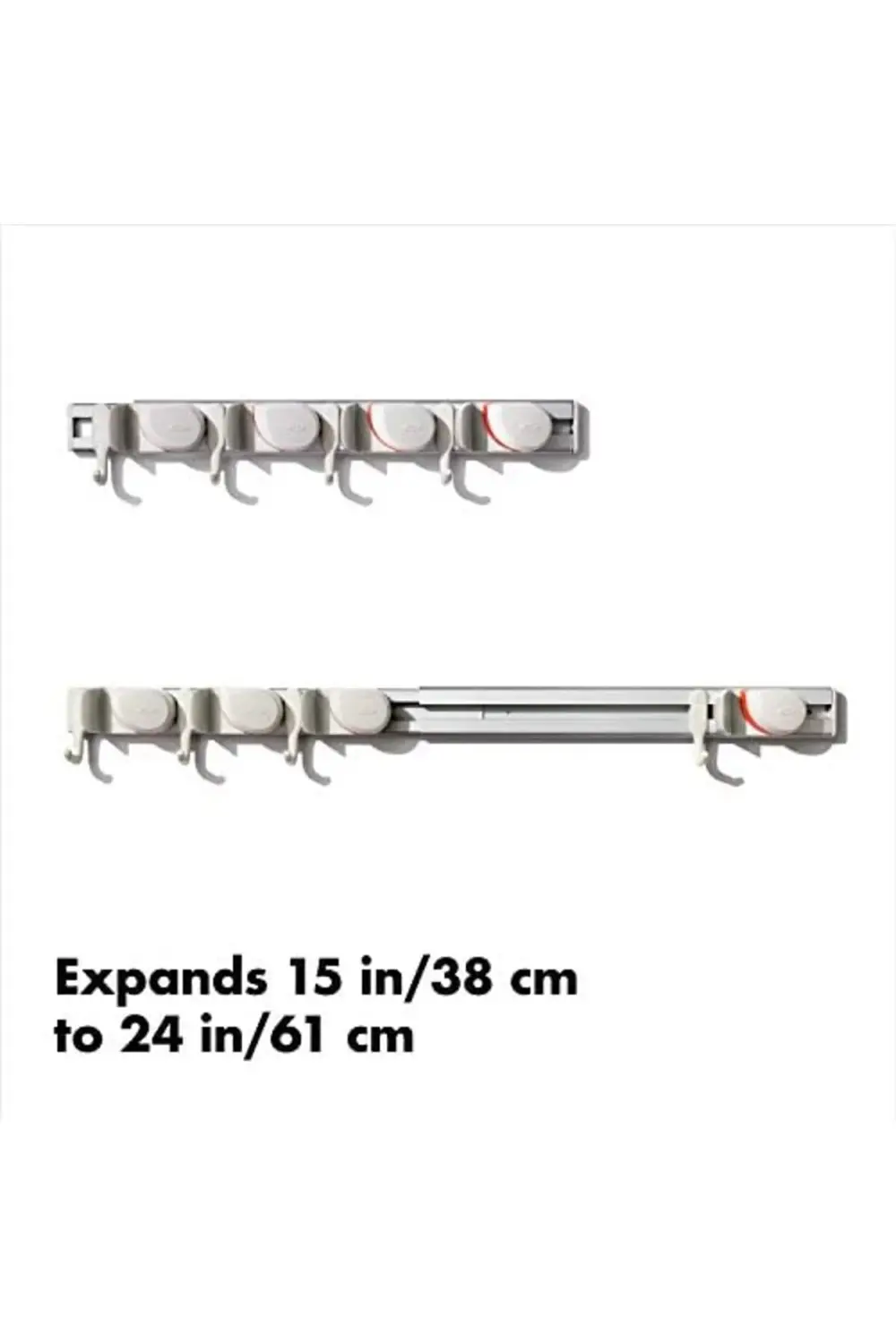 aclyashop Good Grips duvar düzenleyici, paspas ve süpürge için, 7