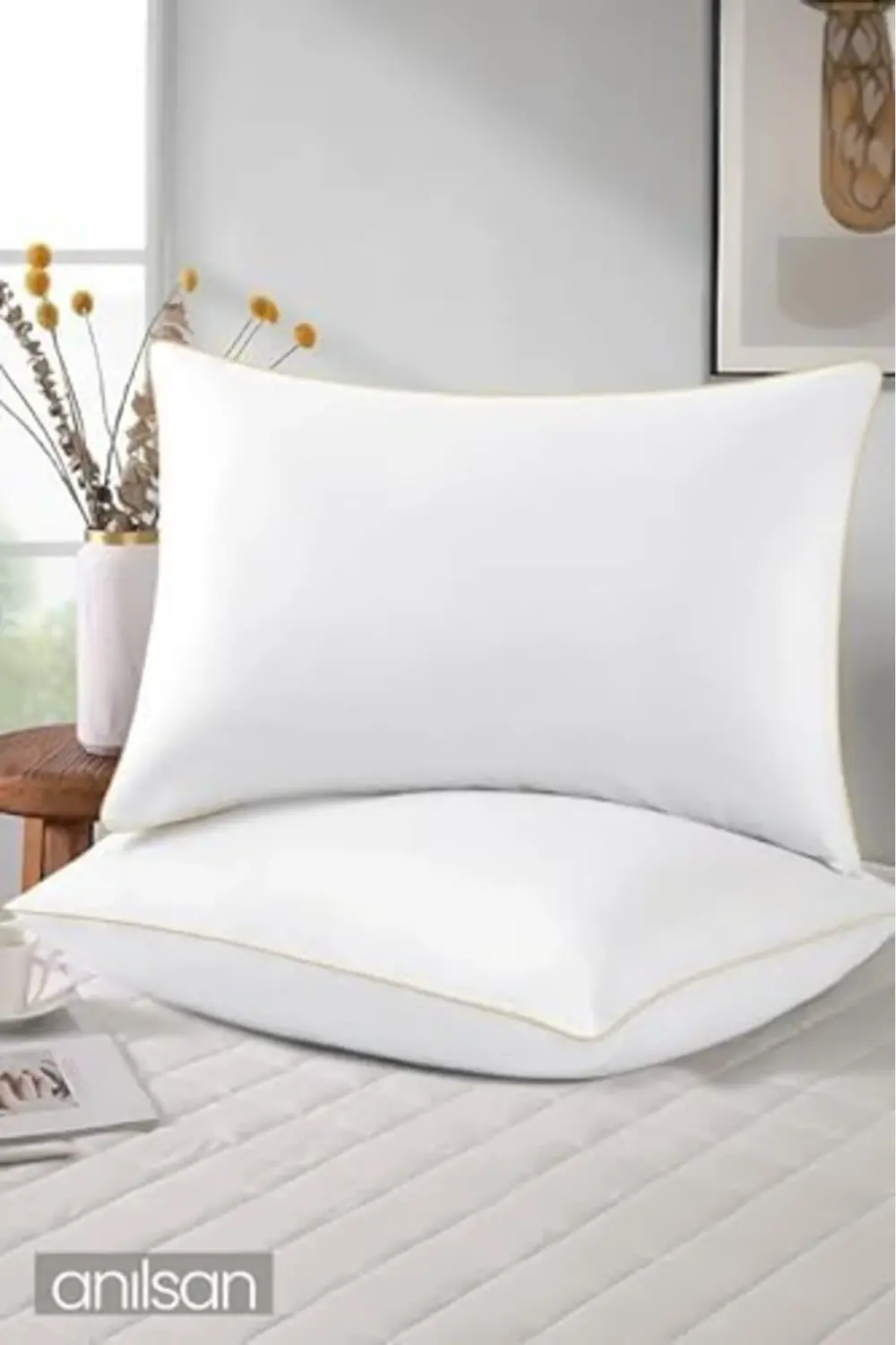 aclyashop Jel Yastık, 50x70cm - Otel Yastığı - Sağlıklı Uyku Için