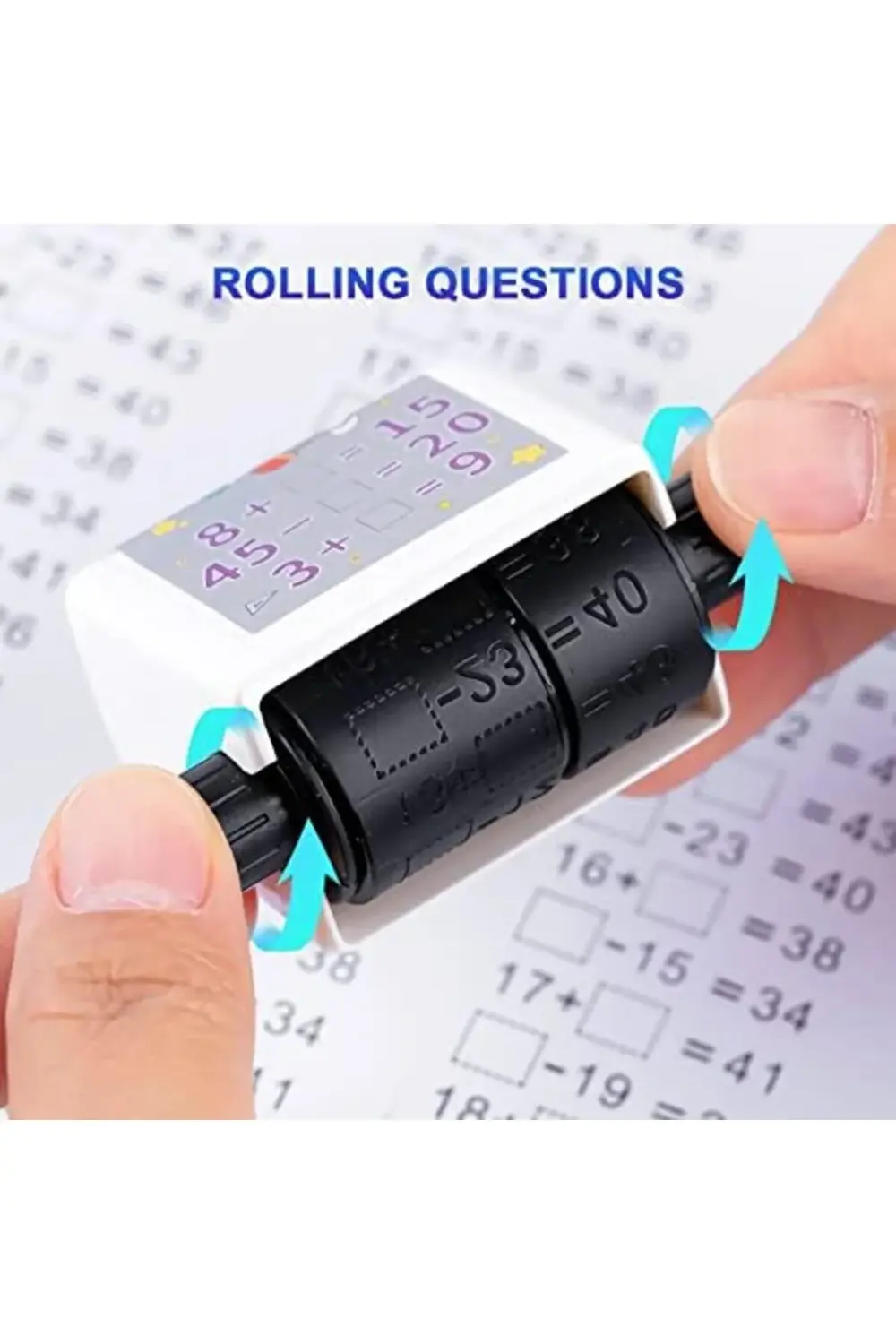 aclyashop Roller öğretim mührü, 2'si 1 arada ek ve çıkarma silind