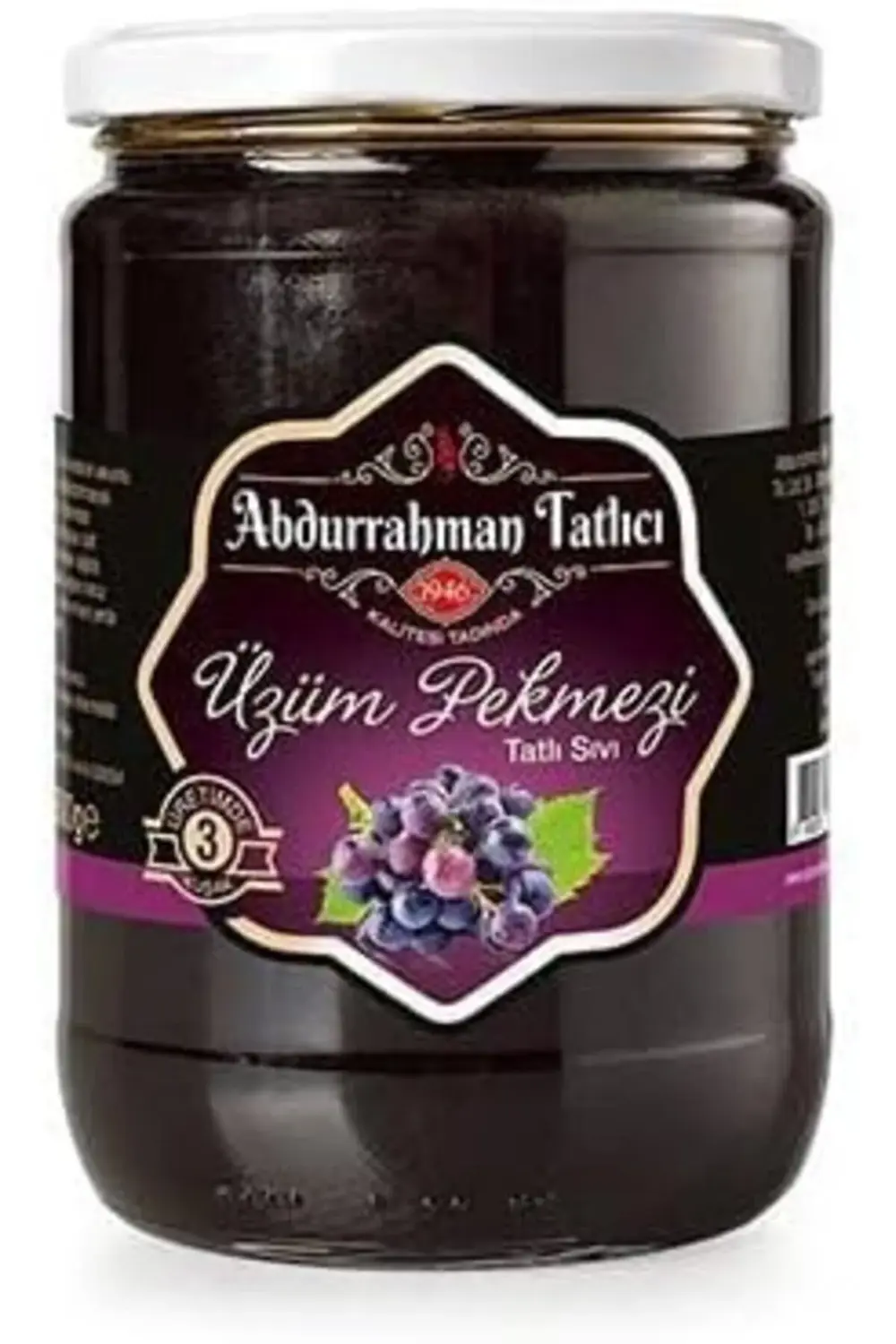 aclyashop Tatlıcı Üzüm Pekmezi Cam Kavanoz 800g 1058548