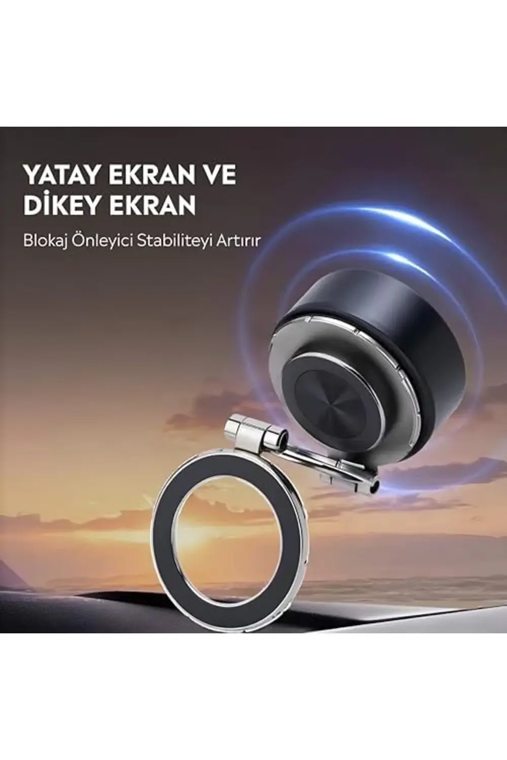 aclyashop Vakumlu Araç İçi Telefon Tutucu Torpido Üstü Araç Gögse