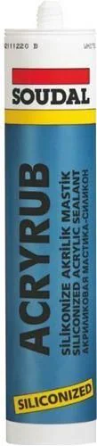 Acryrub Silikonize Mastik 310 ml Antrasit Fiyatı, Yorumları ve Özellikleri