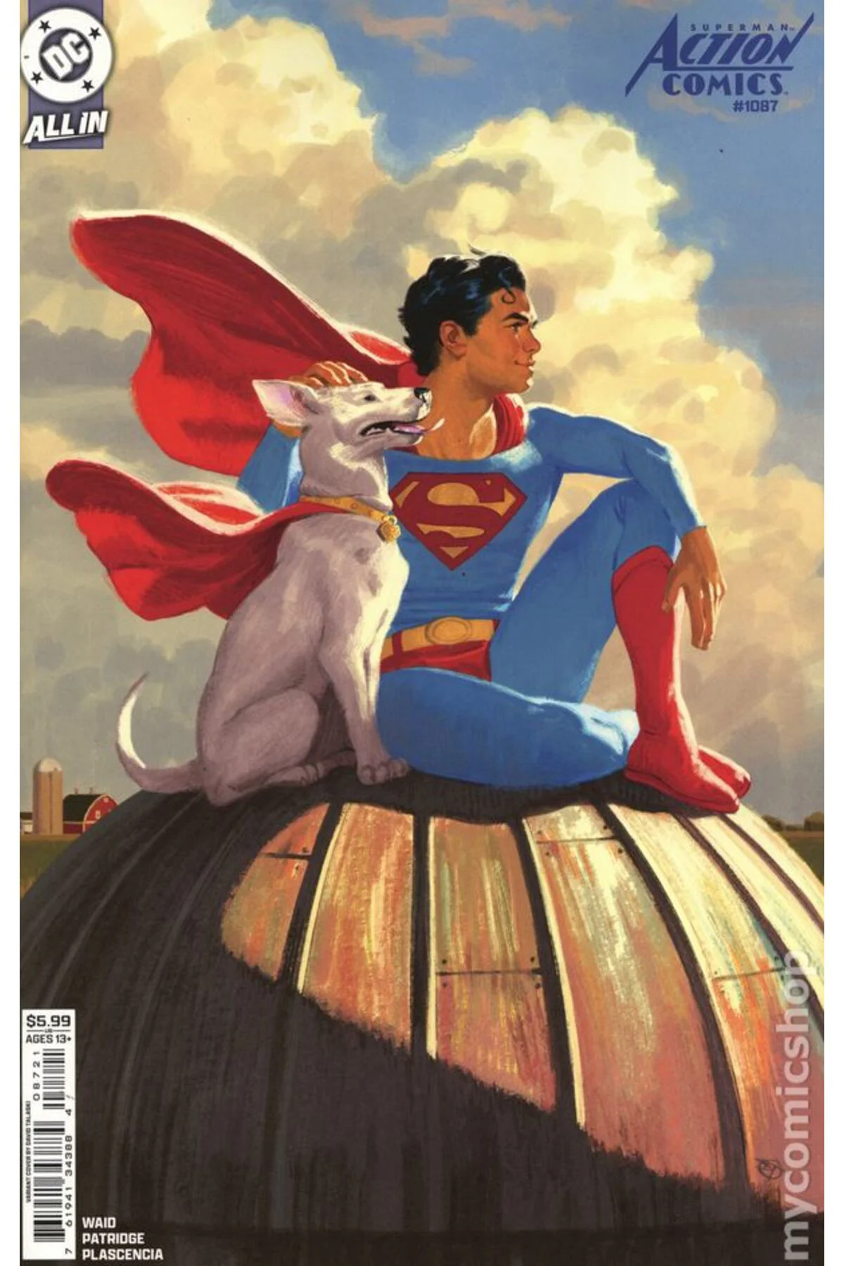 Action Comics #1087b (İNGİLİZCE) Cover By David Talaski