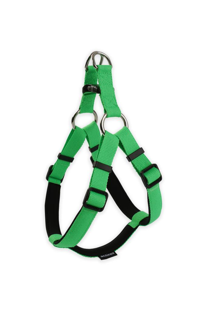 Actirex Neon Ayarlanır Köpek Gövde Tasması Green M 10-15 Kg Olan 