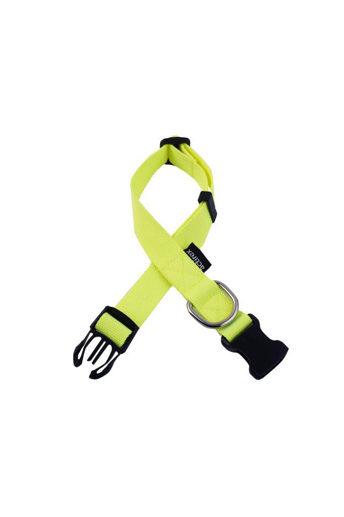 Actirex Neon Yumuşak Doku Ayarlanabilir Köpek Boyun Tasma Yellow 