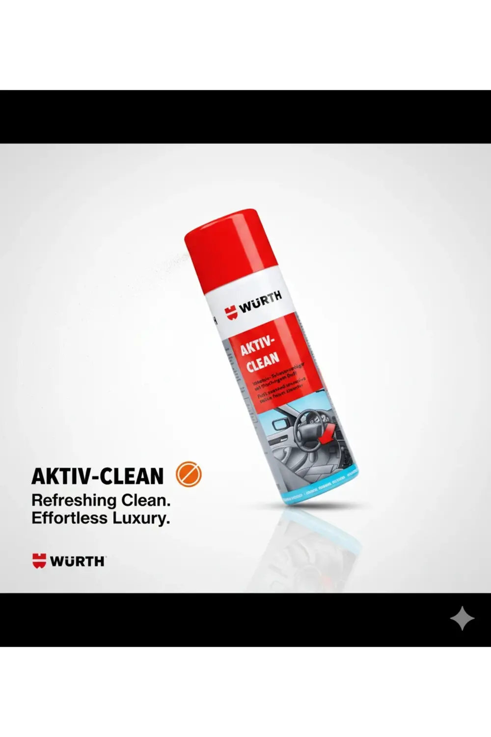 Activ Clean Araç İçi Aktif Temizleme Köpüğü 500 ml