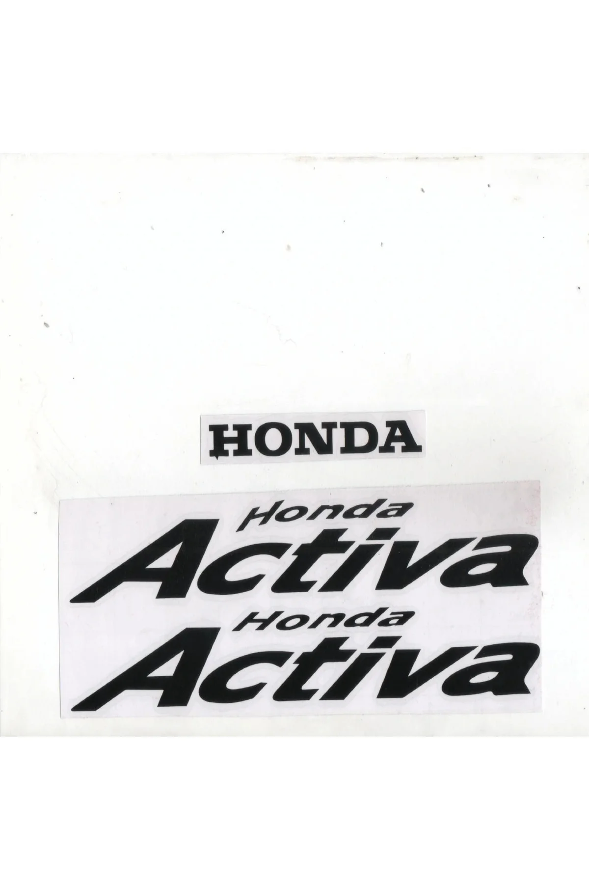 Activa Ön Yazı Siyah