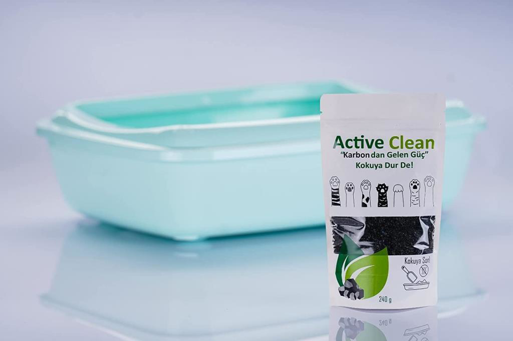 Active Clean Active Carbon Kedi Kumu Koku Giderici 240 gr Active Clean Active Carbon Kedi Kumu Koku Giderici 240 gr