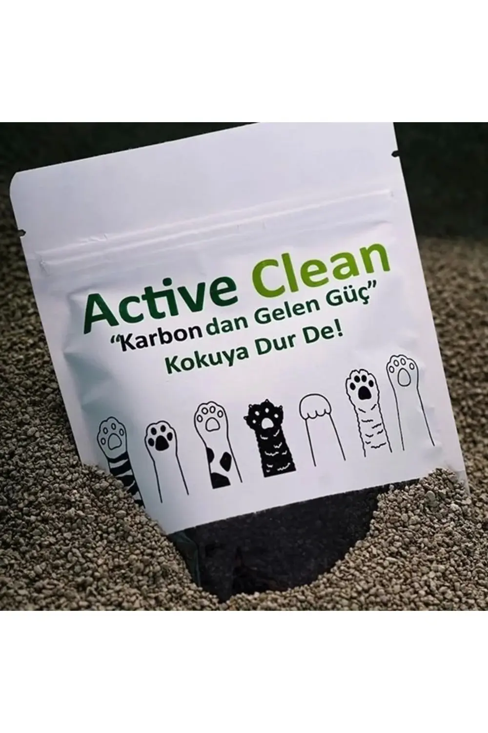 Active Clean Hindistan Cevizli Organik Kedi Kumu Koku Giderici 25