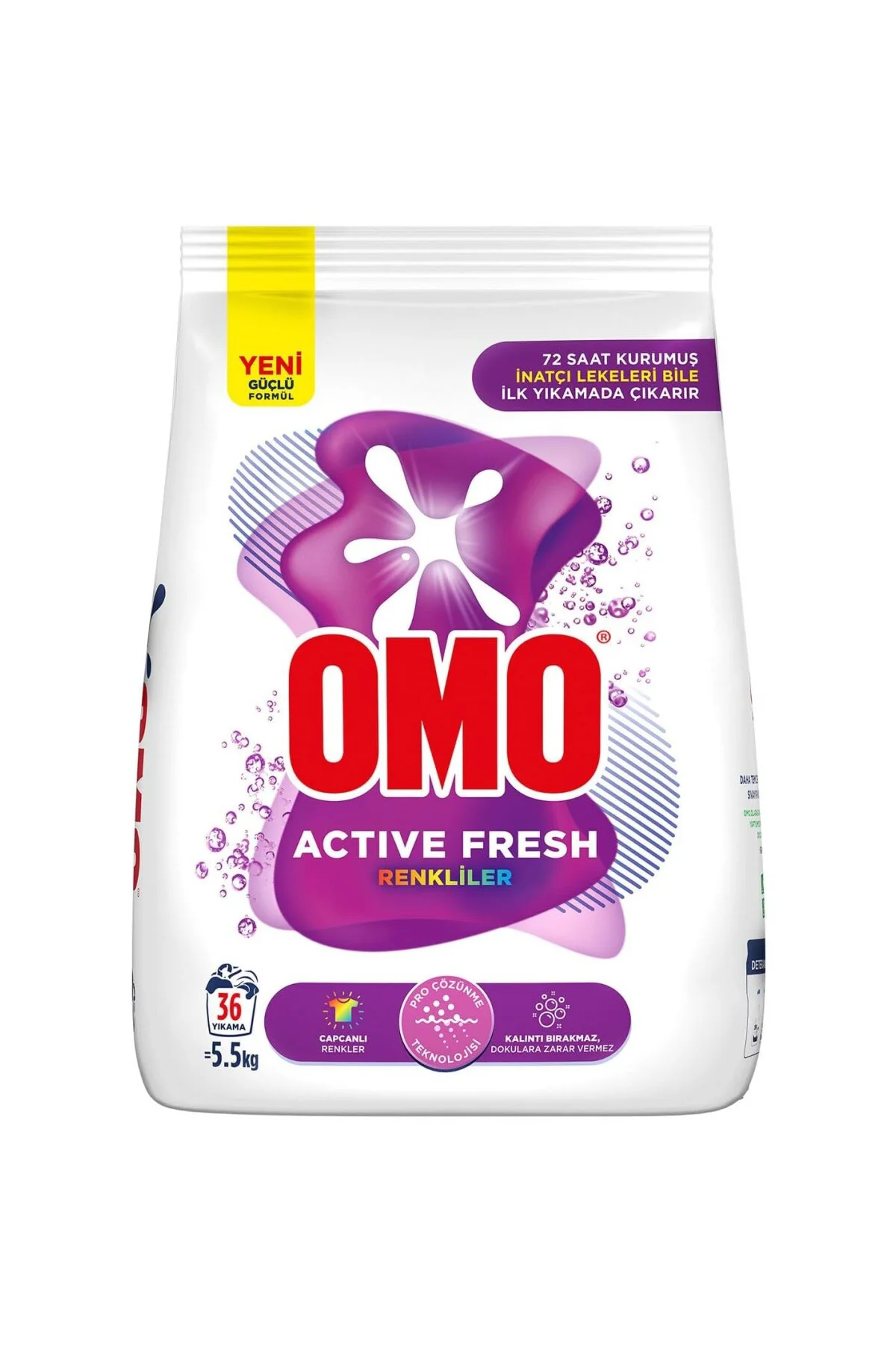 Active Fresh Renkliler Toz Deterjanı 5.5 kg