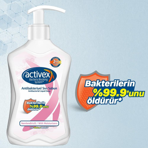 Activex  Sivi Sabun Nem 500Ml*12