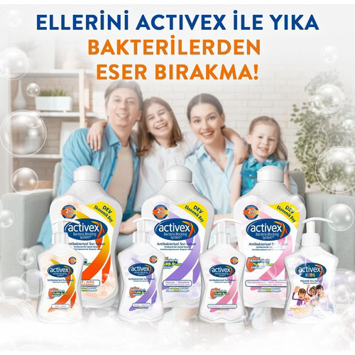 Activex  Sivi Sabun Nem 500Ml*12