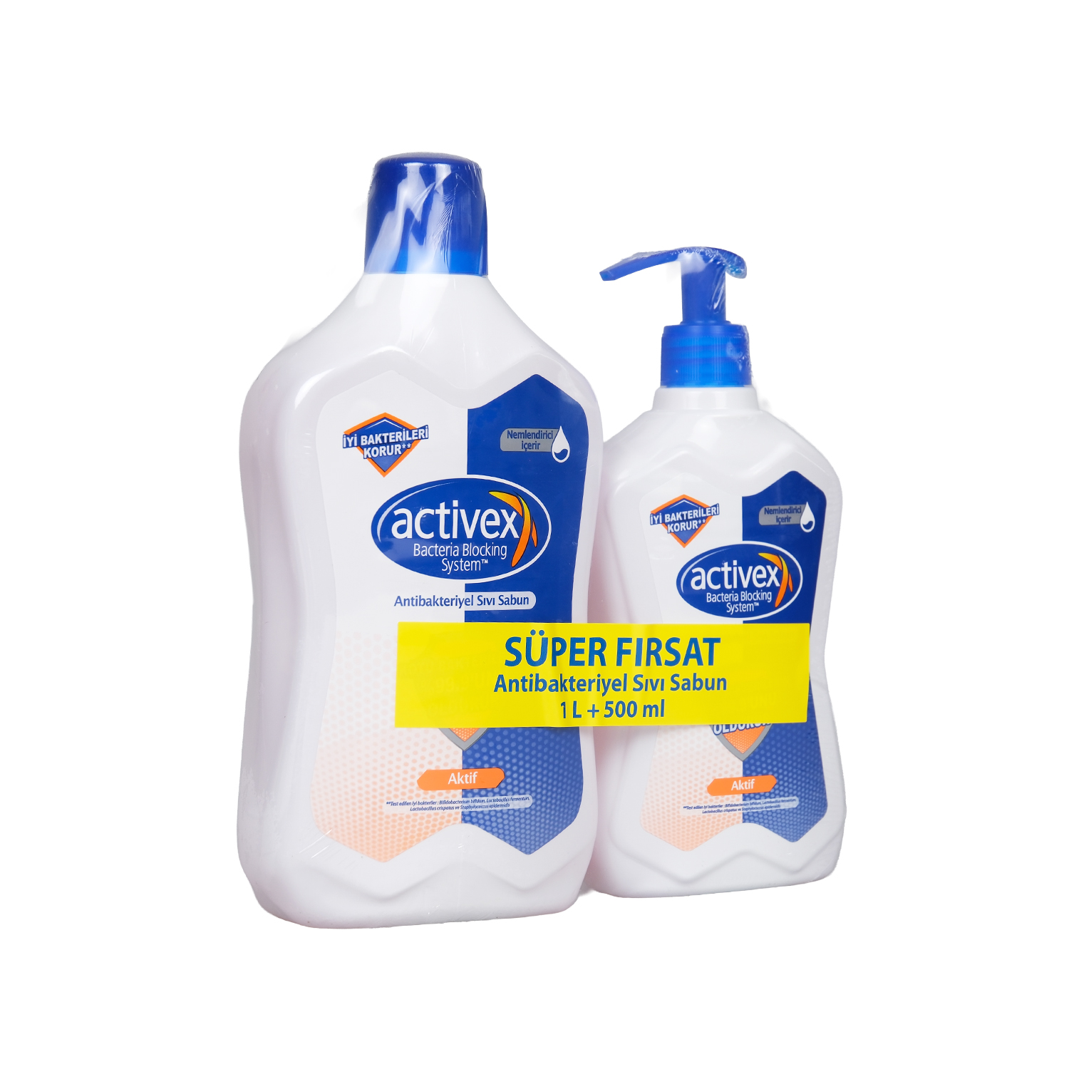 Activex  Sivi Sabun Aktif (1L+500Ml)*6