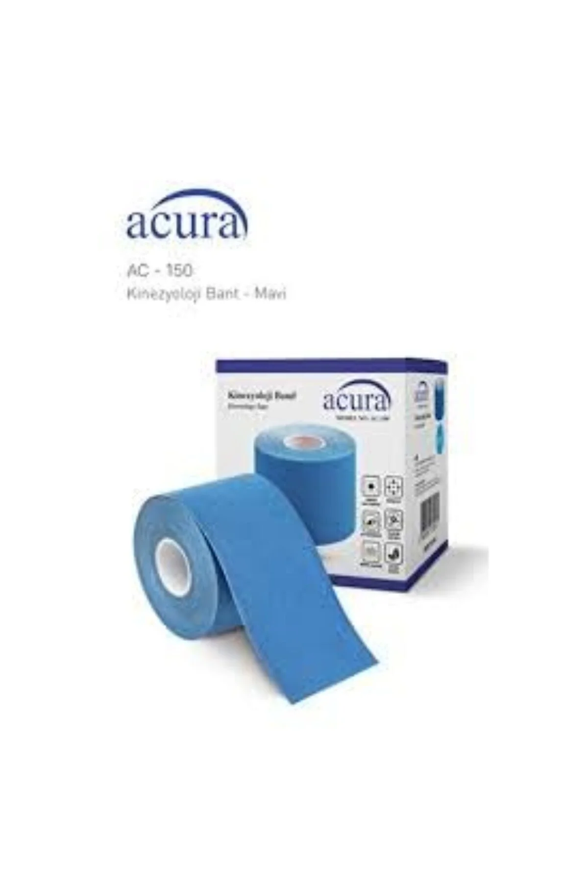 Acura Ac-150 Yüz ve Vücut Uyumlu Hipoalerjenik Kinesyo Tape Ağrı 