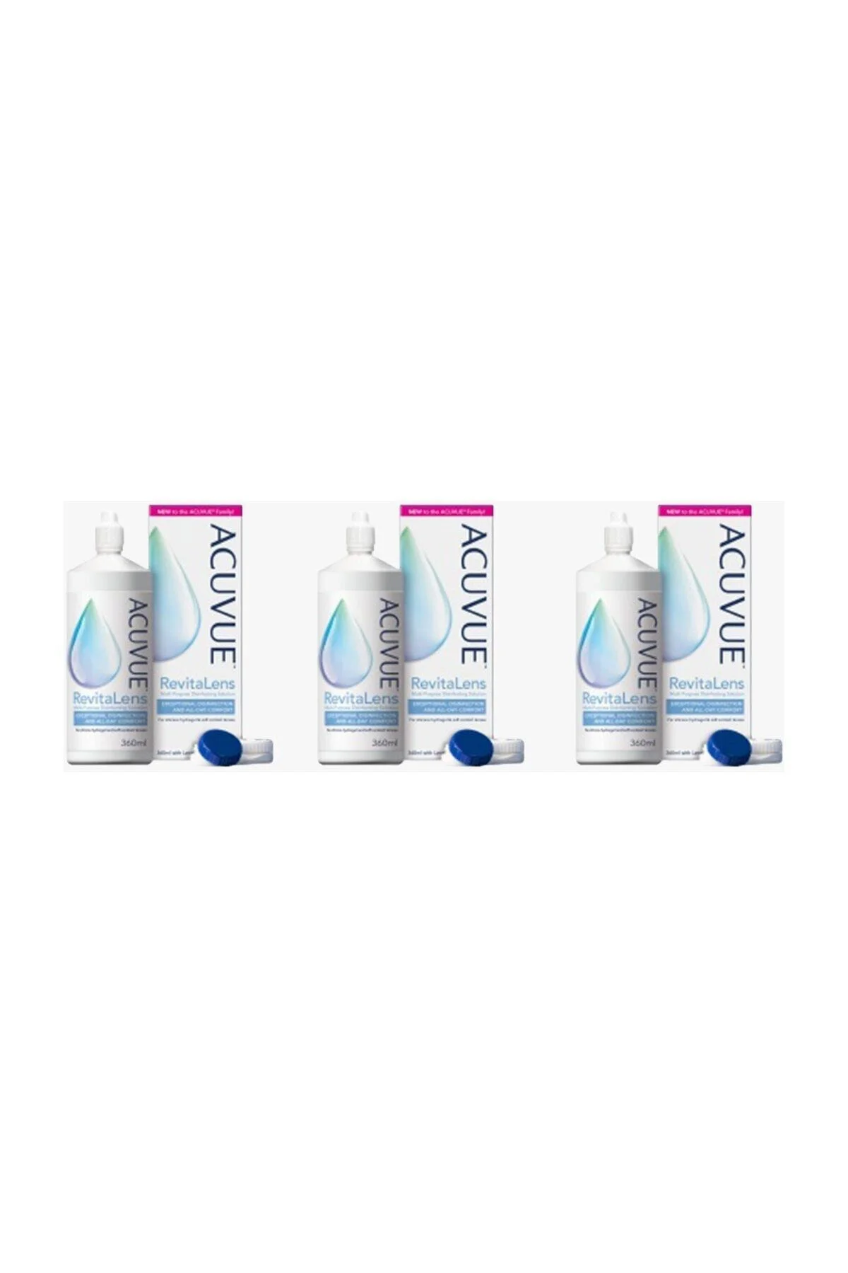 Acuvue 360 ml Revitalens Lens Solüsyonuu 3 Adet