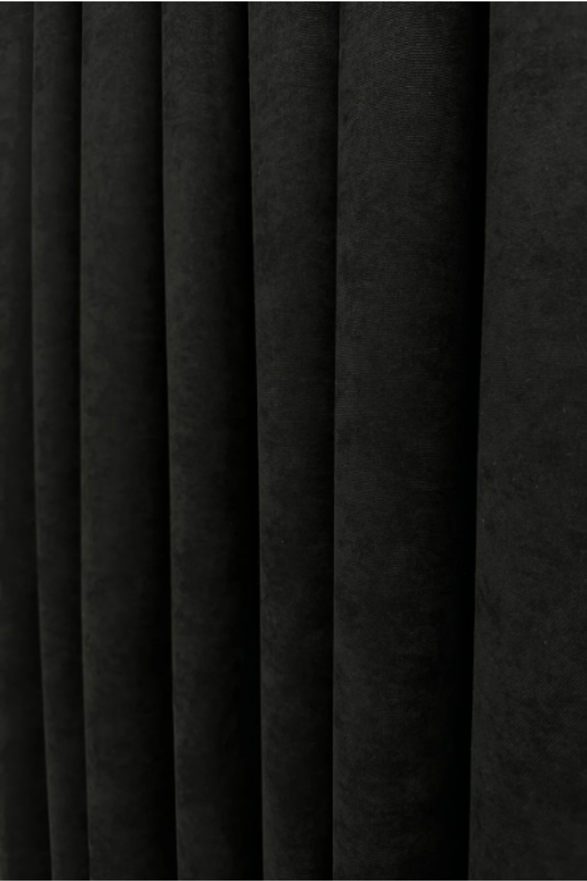 Özgün Home Ada Fon Perde Sık Pileli Siyah Perde