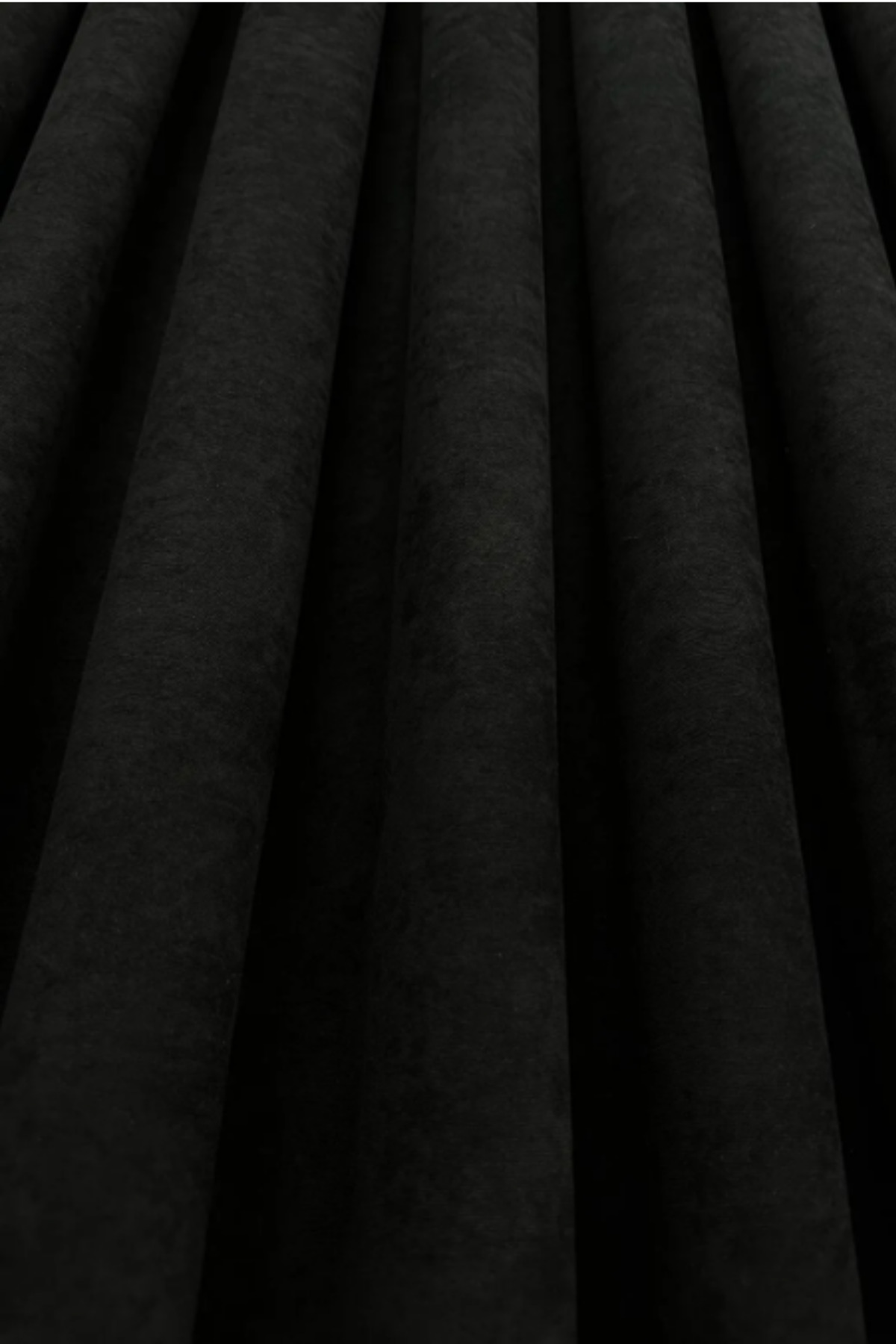 Özgün Home Ada Fon Perde Sık Pileli Siyah Perde