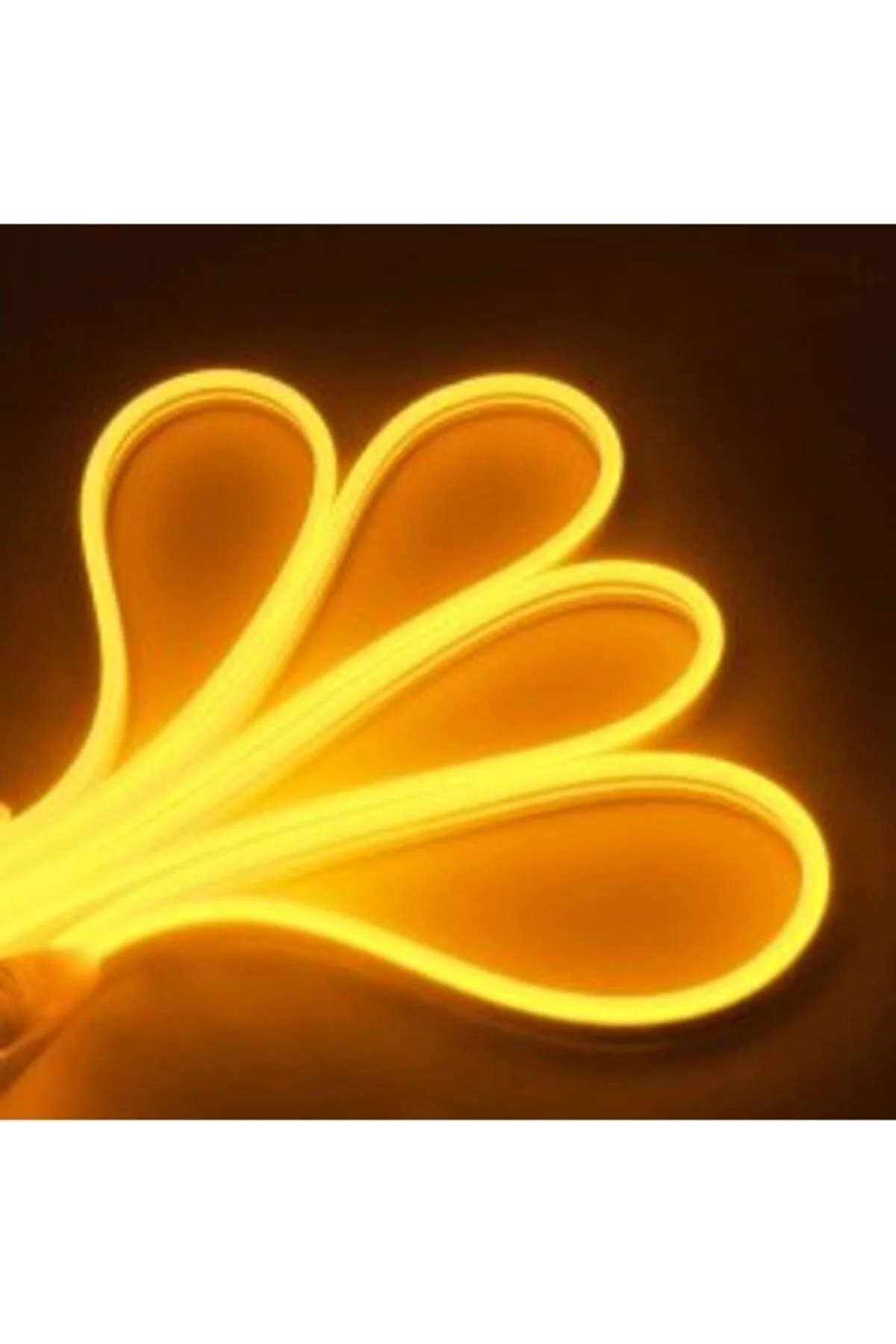 Adal Amber Neon Hortum Esnek Led 12 V 5 Metre - Görsel 2