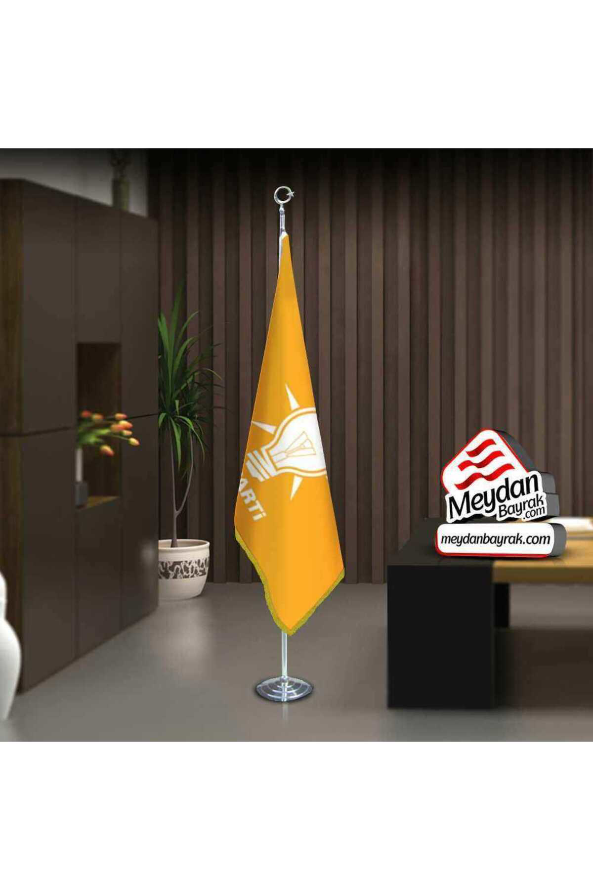 Adalet ve Kalkınma Partisi AKP Bayrak -Ofis -Makam-Toplantı Odala