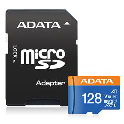 Adata 128GB Premier microSDXC Card with Adapter UHS-I Class10 V10