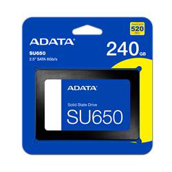 Adata 240GB 2.5" SU650 520-450MB-s ASU650SS-240GT-R Ssd Harddisk