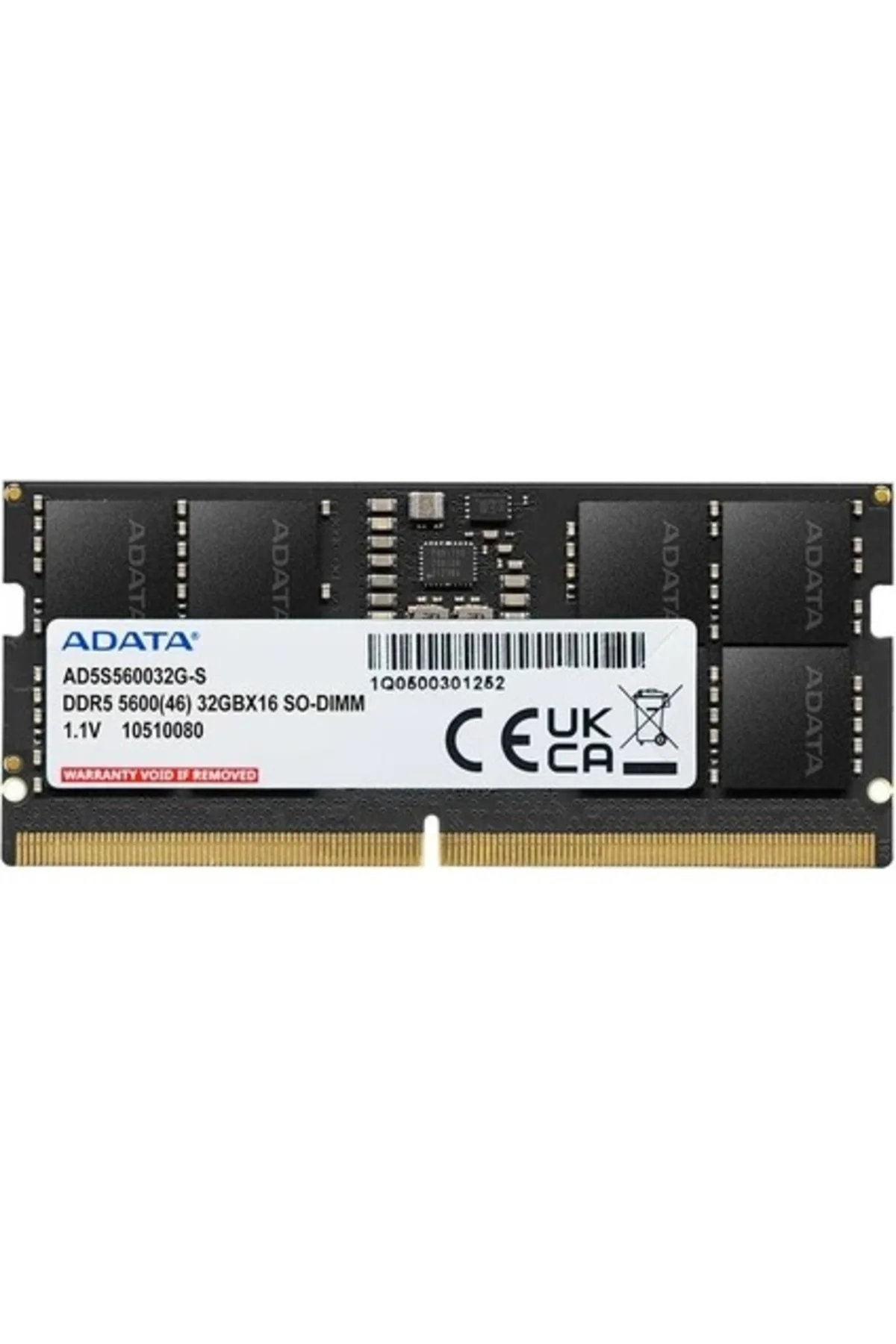ADATA 8GB DDR5 5600Mhz CL46 Notebook Ram (1.1V)