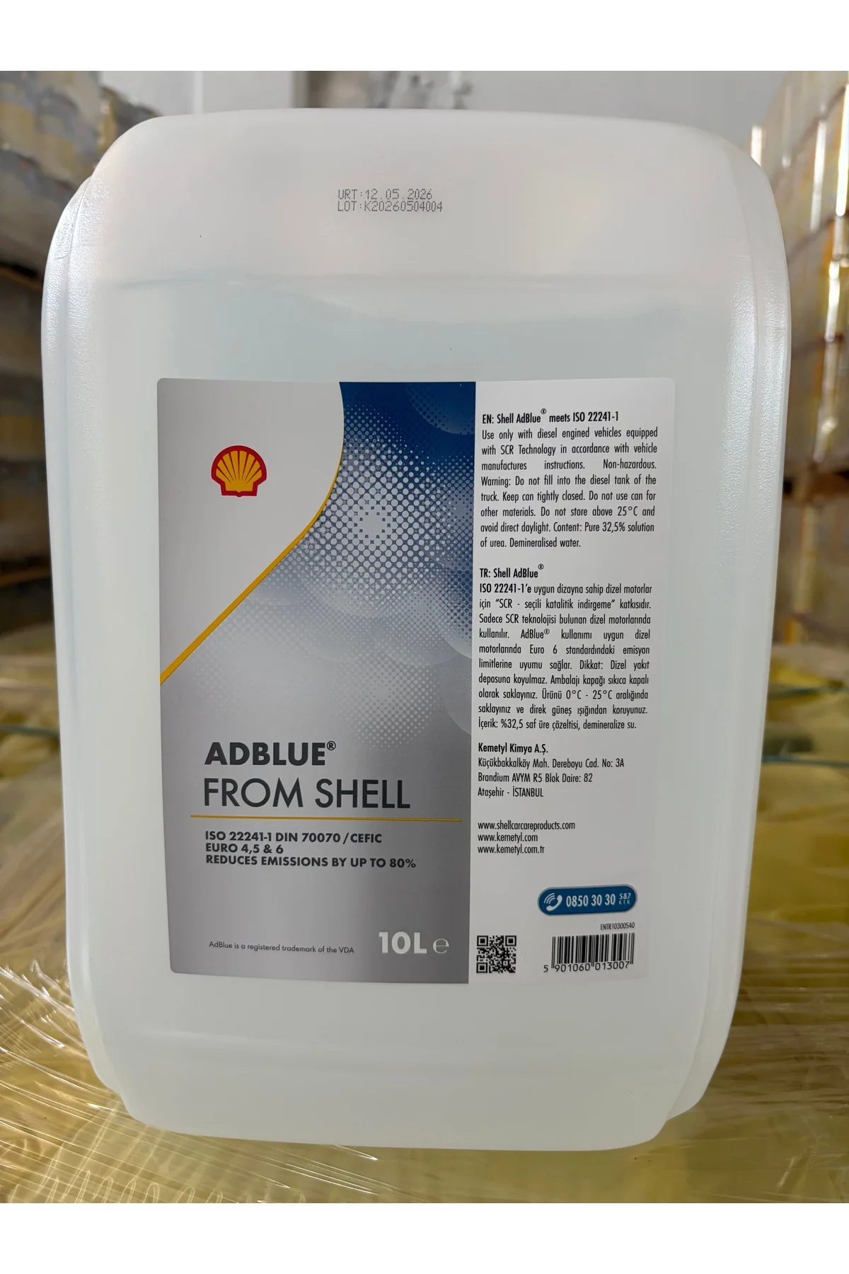ADBLUE 10LT 2026 MAYIS ÜRETİM