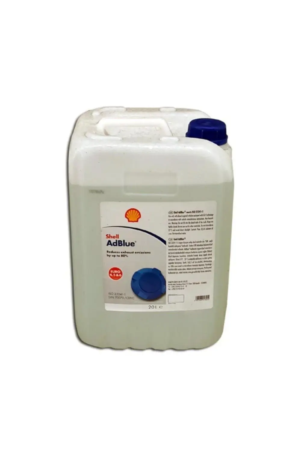 ADBLUE KATALİTİK VE KONVEKTÖR TEMİZLEME SIVISI Shell 10 LT 2025 Ü