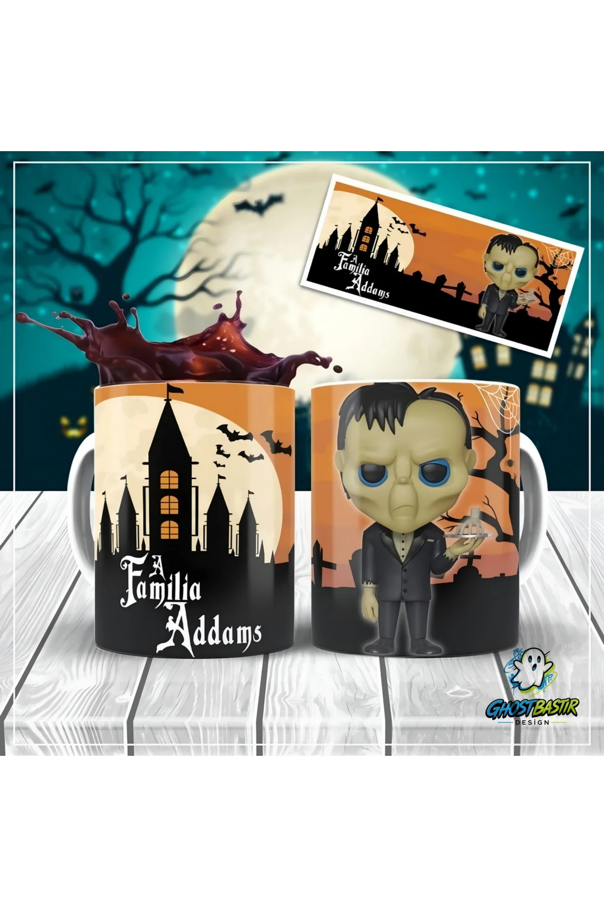 Addams Kupa Bardak | Tek Adet K0140