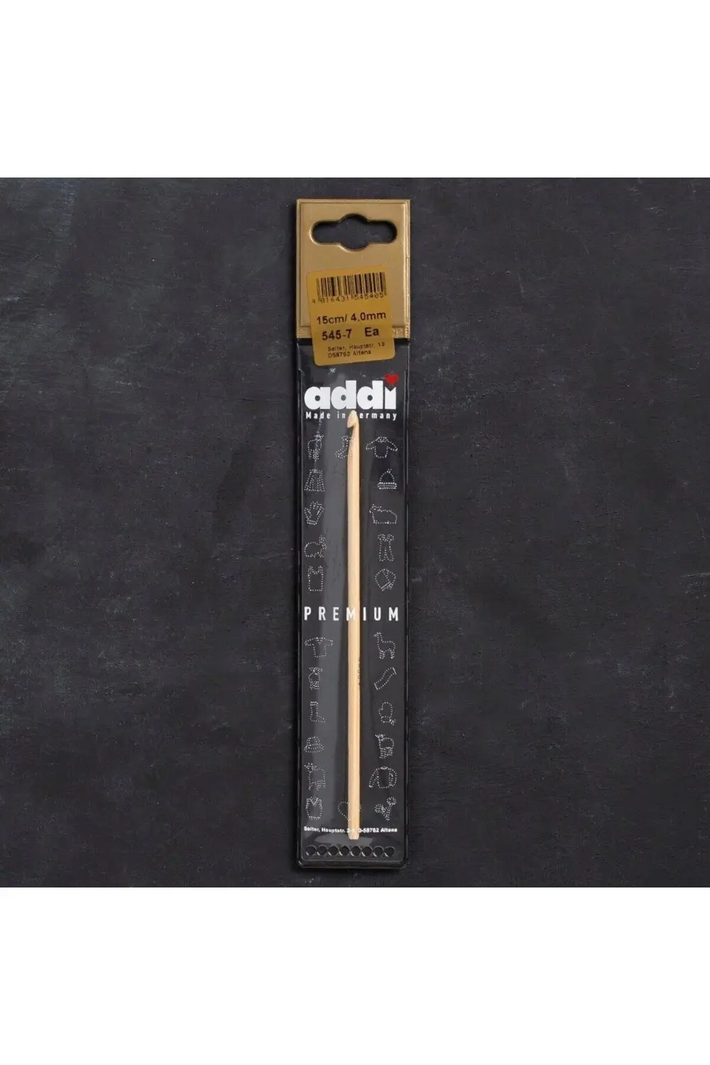 Addi Bambus 4mm 15cm Bambu Yün Tığ - 545-7