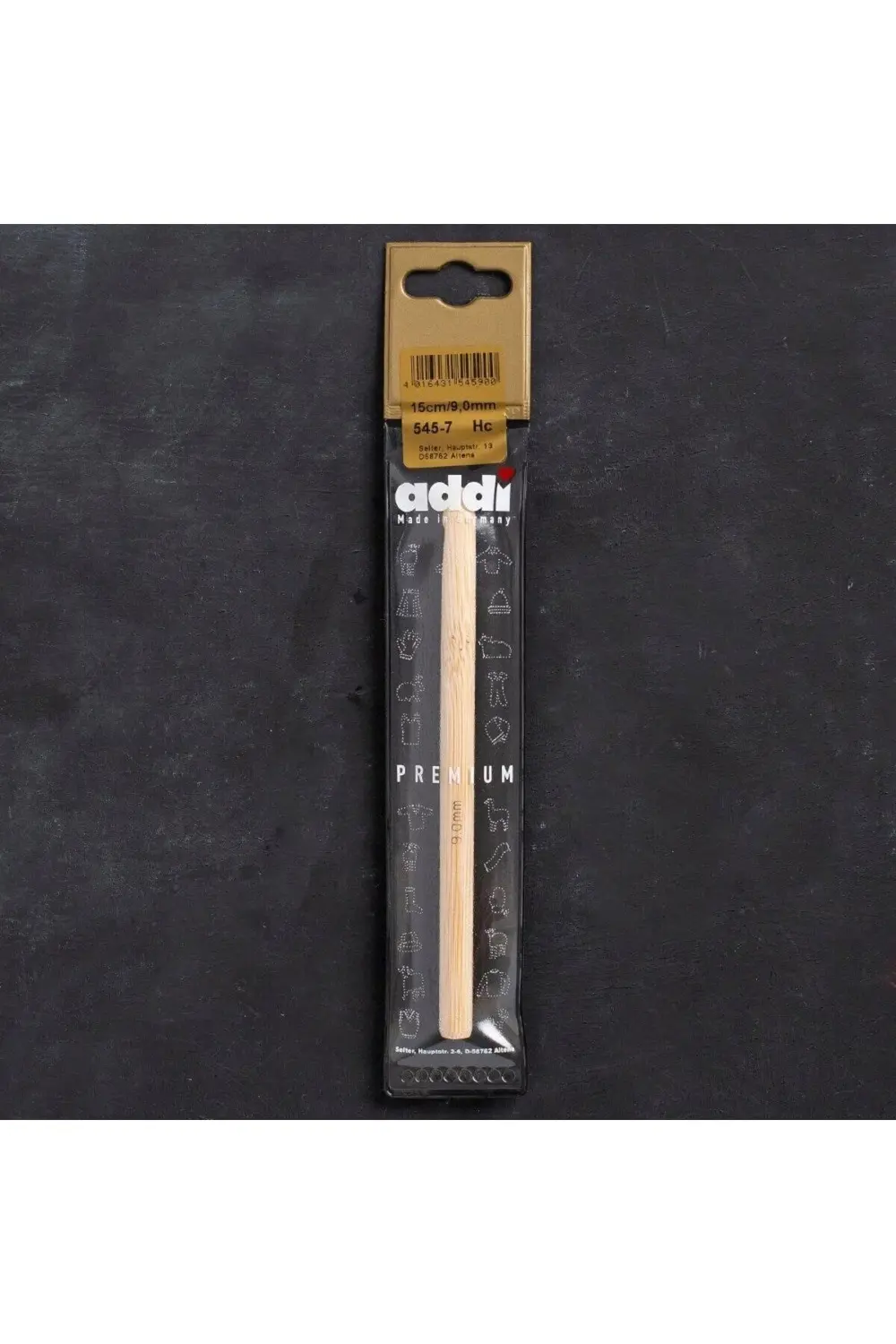 Addi Bambus 9mm 15cm Bambu Yün Tığ - 545-7 Addi Bambus 9mm 15cm Bambu Yün Tığ - 545-7