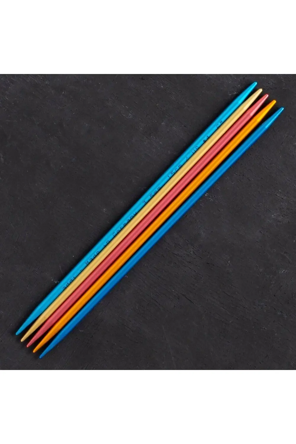 Addi Colibri 3,5mm 15cm Renkli Çorap Şişi - 204-7