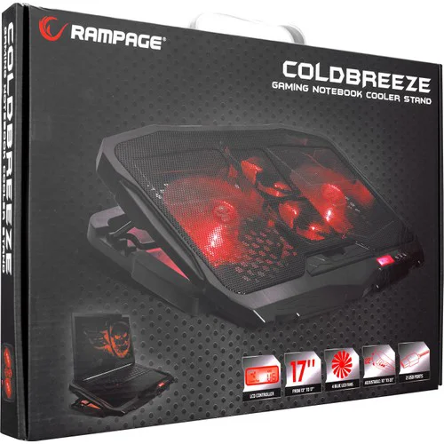 Addison Rampage AD-RC4 Siyah 2-125 mm+2-70mm Işıklı Fan 15"-17" N