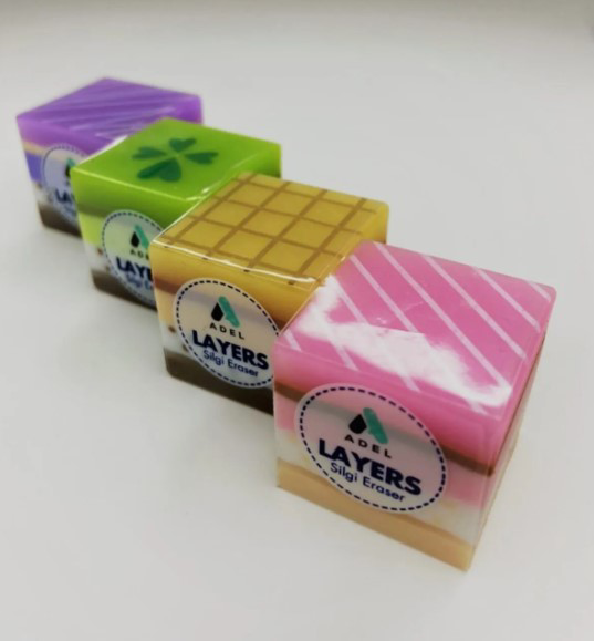 Adel Layers 4'lü Silgi Seti