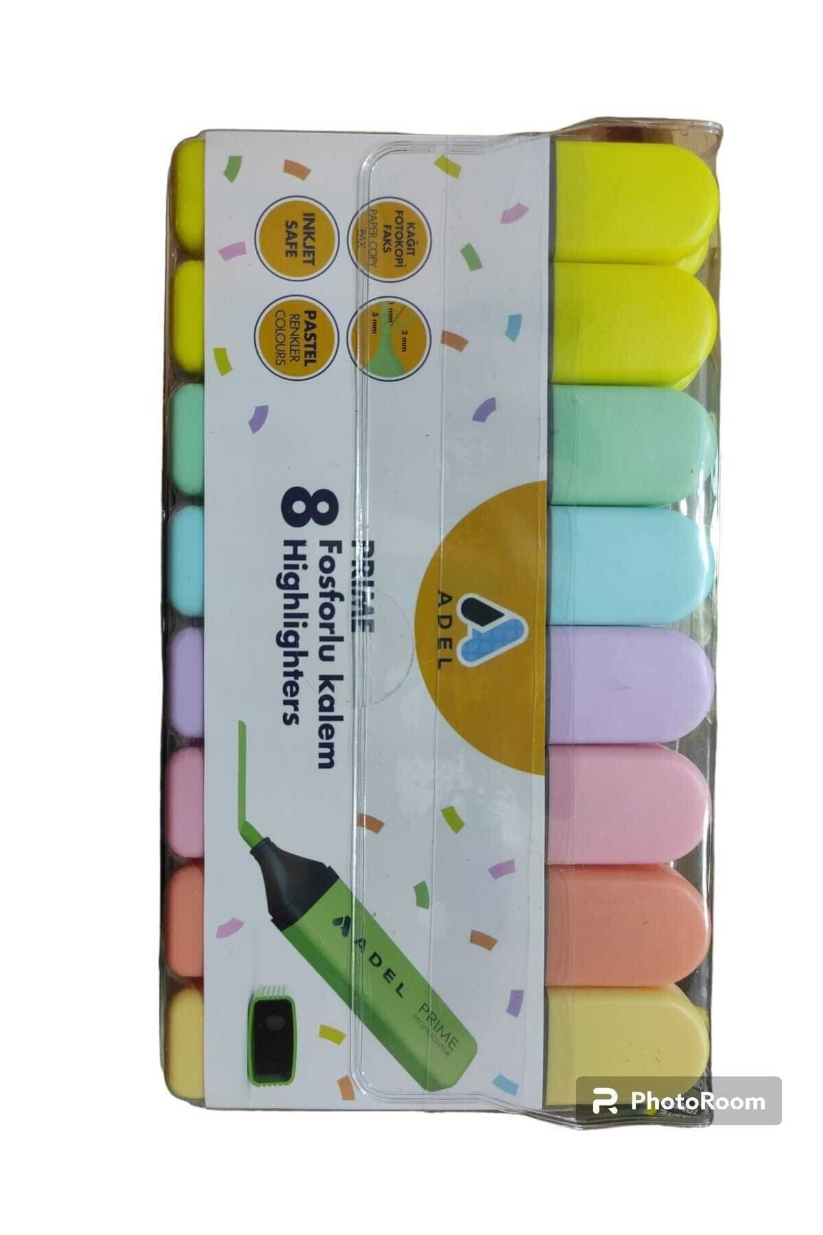 ADEL PRİME FOSFORLU SET 8 RENK