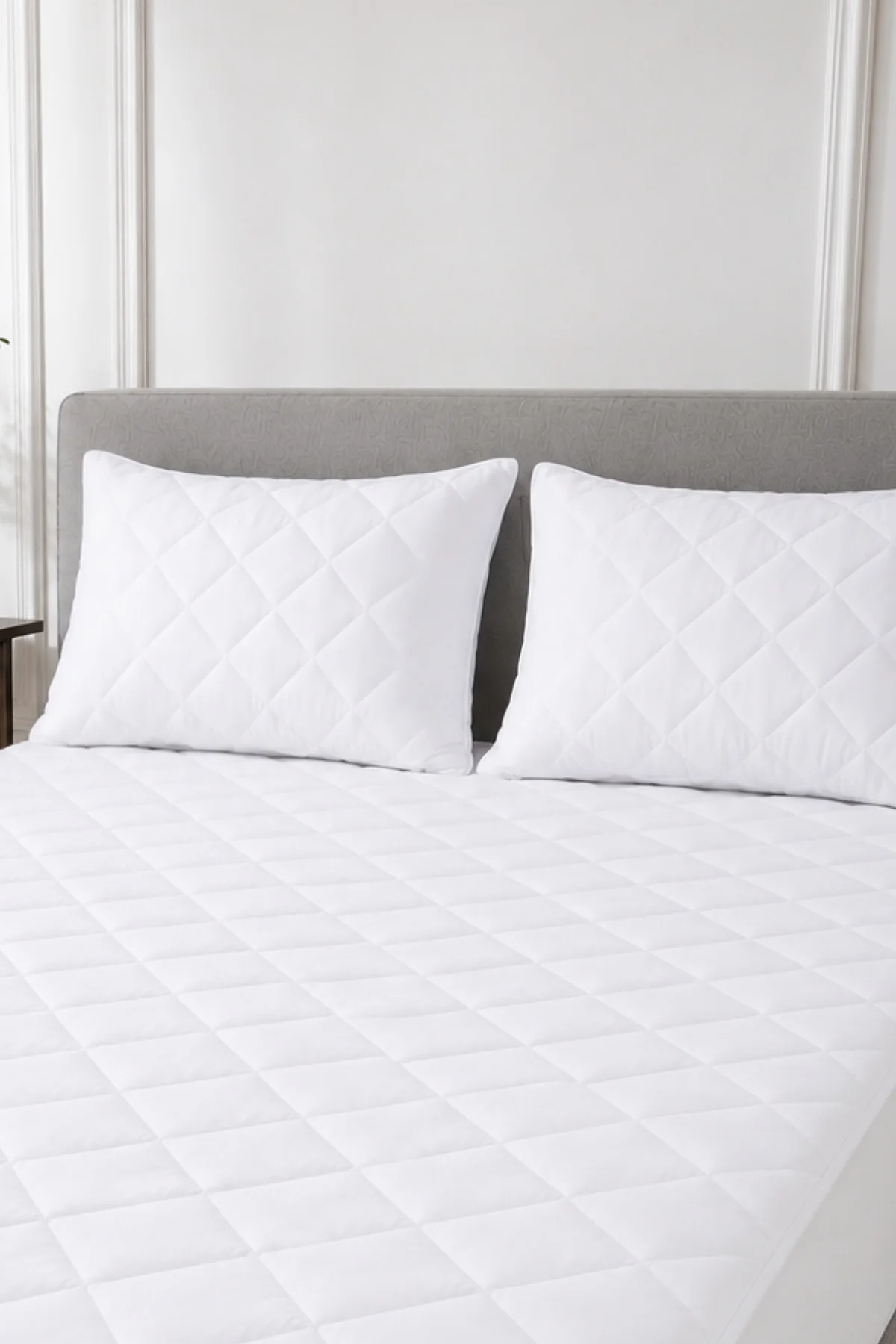 Adelya Classic Kapitone Fitted Su Sıvı Geçirmez Alez Seti (2 Adet Yastık Alezi Dahil)