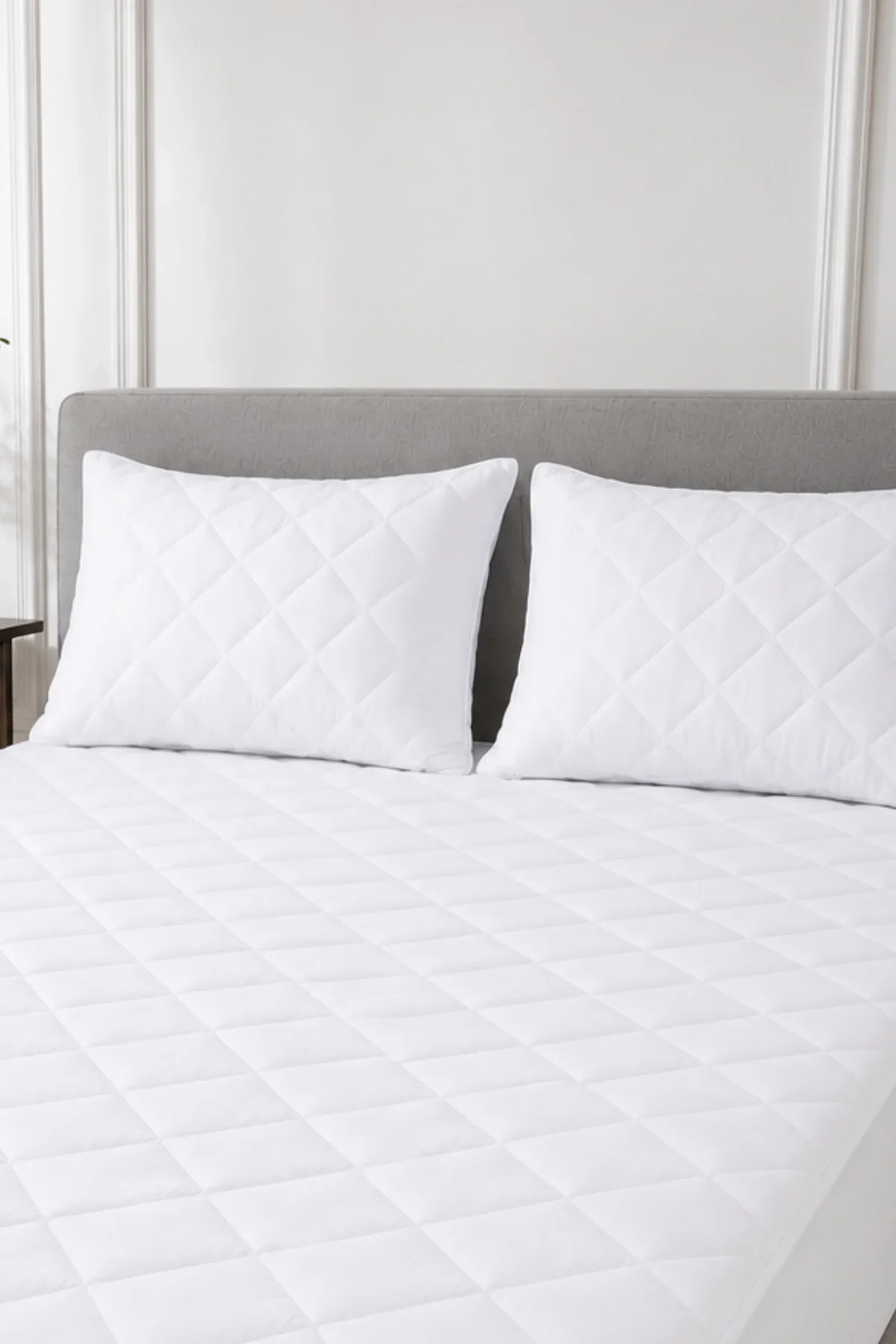 Adelya Classic Kapitone Fitted Su Sıvı Geçirmez Alez Seti (2 Adet Yastık Alezi Dahil) Adelya Classic Kapitone Fitted Su Sıvı Geçirmez Alez Seti (2 Adet Yastık Alezi Dahil) - Görsel 3