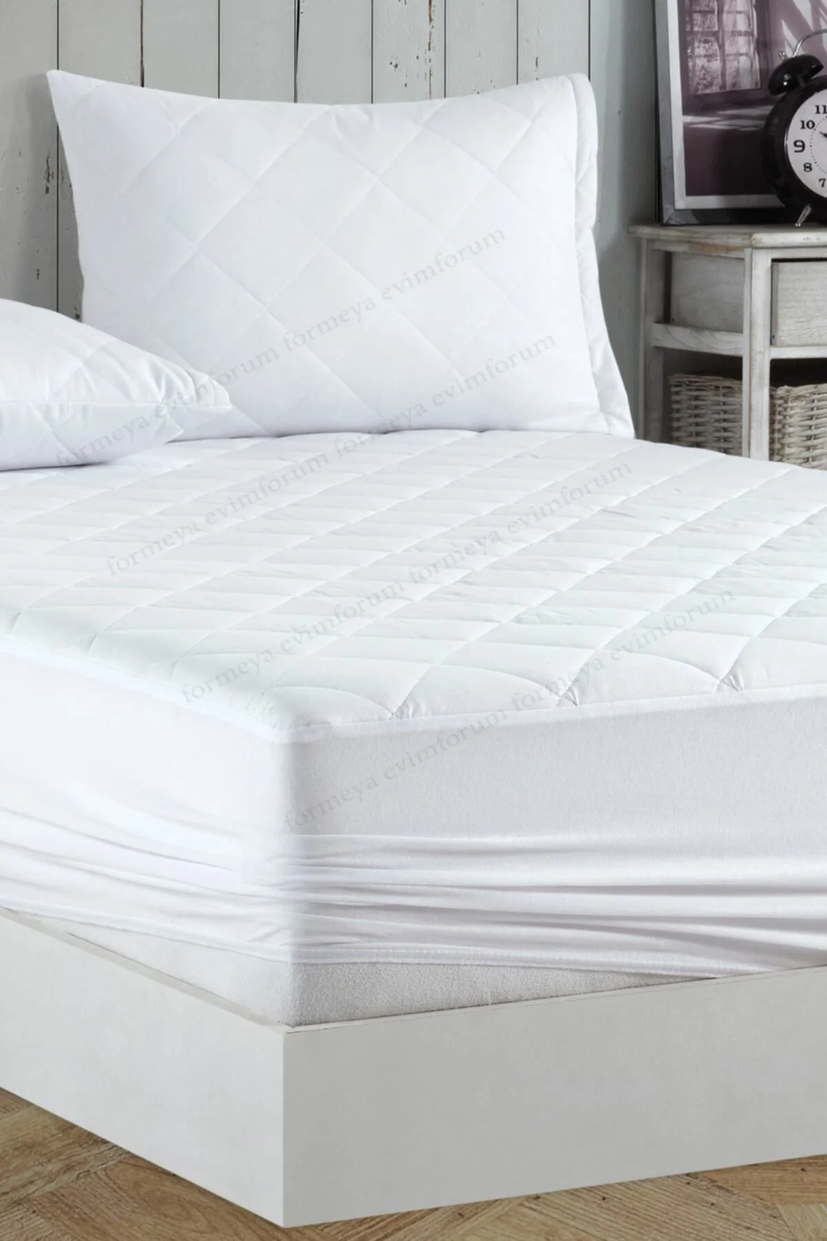 Adelya Comfort Kapitone Yatak Koruyucu Fitted Alez 10 Farklı Ebat