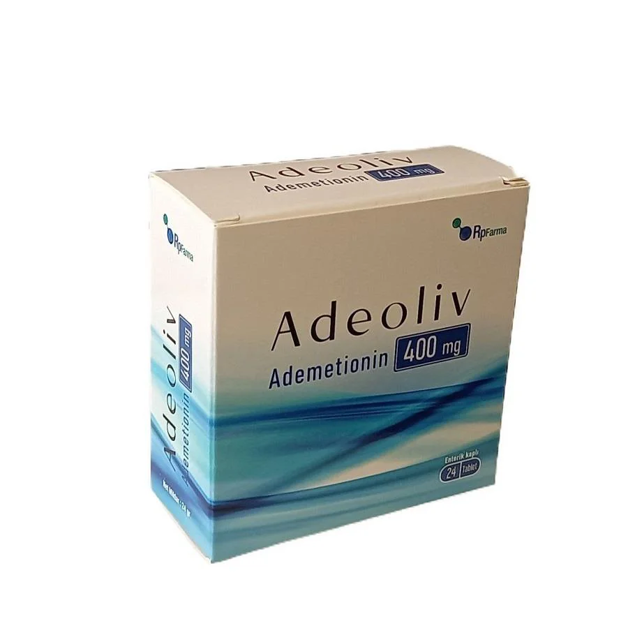 Adeoliv 400mg (Ademetionin) 24 Enterik Tablet Adeoliv 400mg (Ademetionin) 24 Enterik Tablet