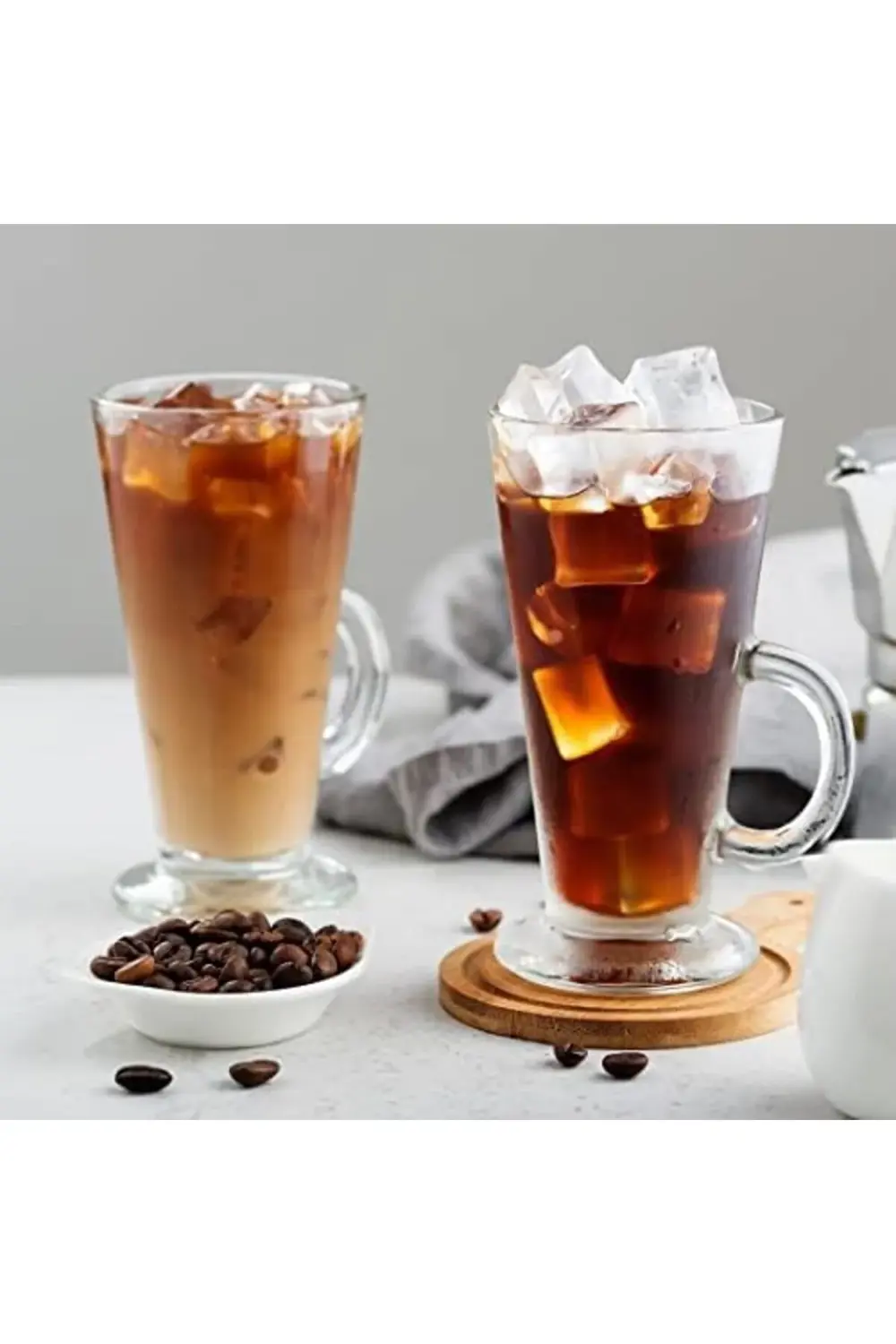 Adet Kulplu Bardağı Cam 290 ml 395519