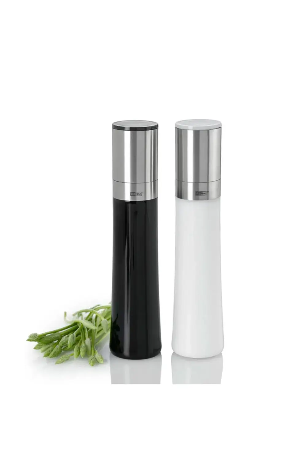 Adhoc Aroma Karabiber ve Tuzluk Siyah Beyaz 23,5 Cm