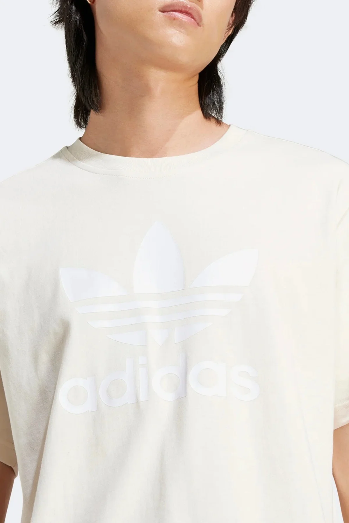 Adidas Adicolor Treofil Mens Tee Erkek Pamuklu Tişört Krem Fiyatı, Yorumları ve Özellikleri
