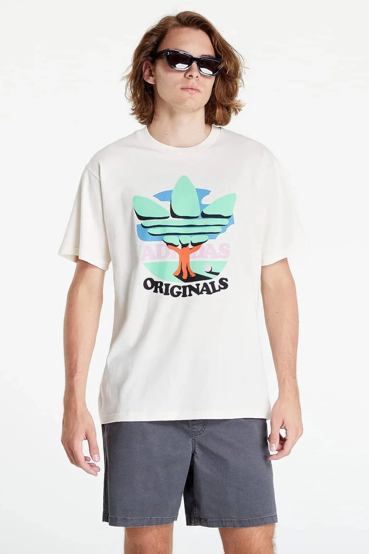 Adidas Clothing T-Shirts Trefoil Tree Te Yonca Ağacı Desenli Erkek Tişört Krem Fiyatı, Yorumları ve Özellikleri