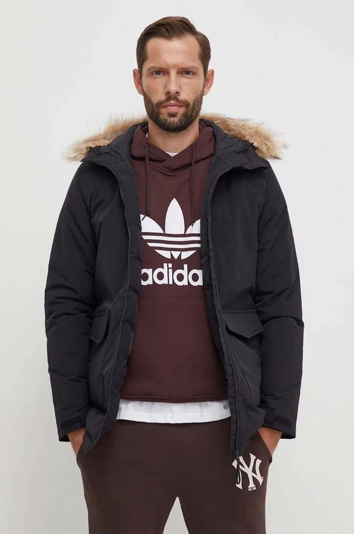 Adidas Paveric Fur Parka Opsiyonel Kürklü Kapüşonlu Regular Fit Uzun Erkek Mont Siyah Fiyatı, Yorumları ve Özellikleri