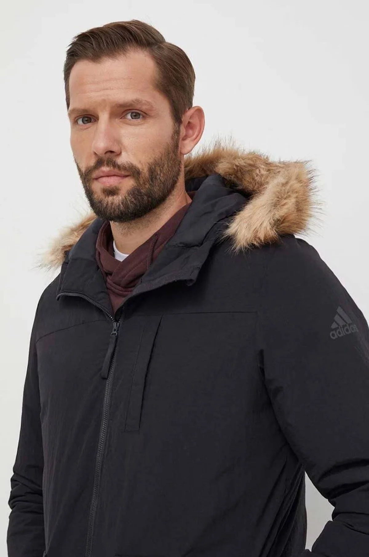 Adidas Paveric Fur Parka Opsiyonel Kürklü Kapüşonlu Regular Fit Uzun Erkek Mont Siyah Fiyatı, Yorumları ve Özellikleri