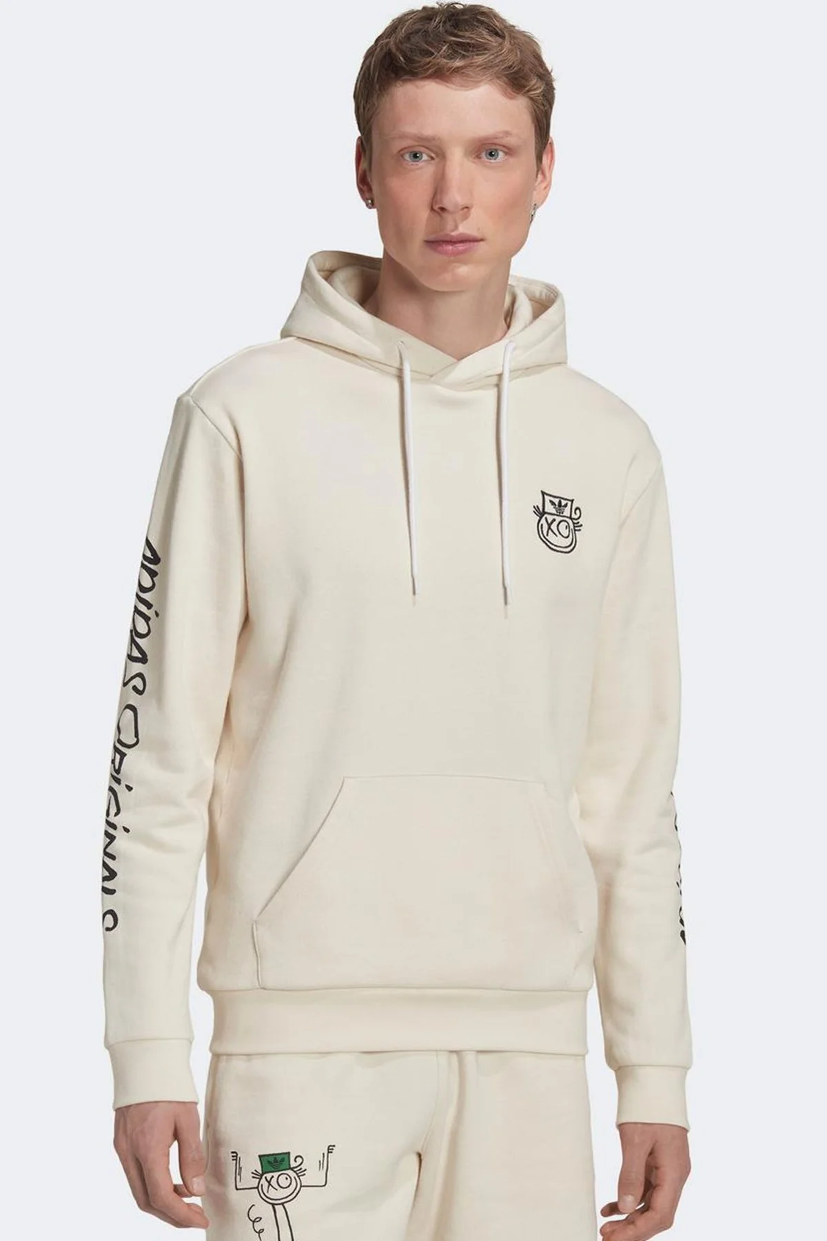Adidas x André Saraiva Hoodie Erkek Kapüşonlu Sweatshirt Krem Fiyatı, Yorumları ve Özellikleri
