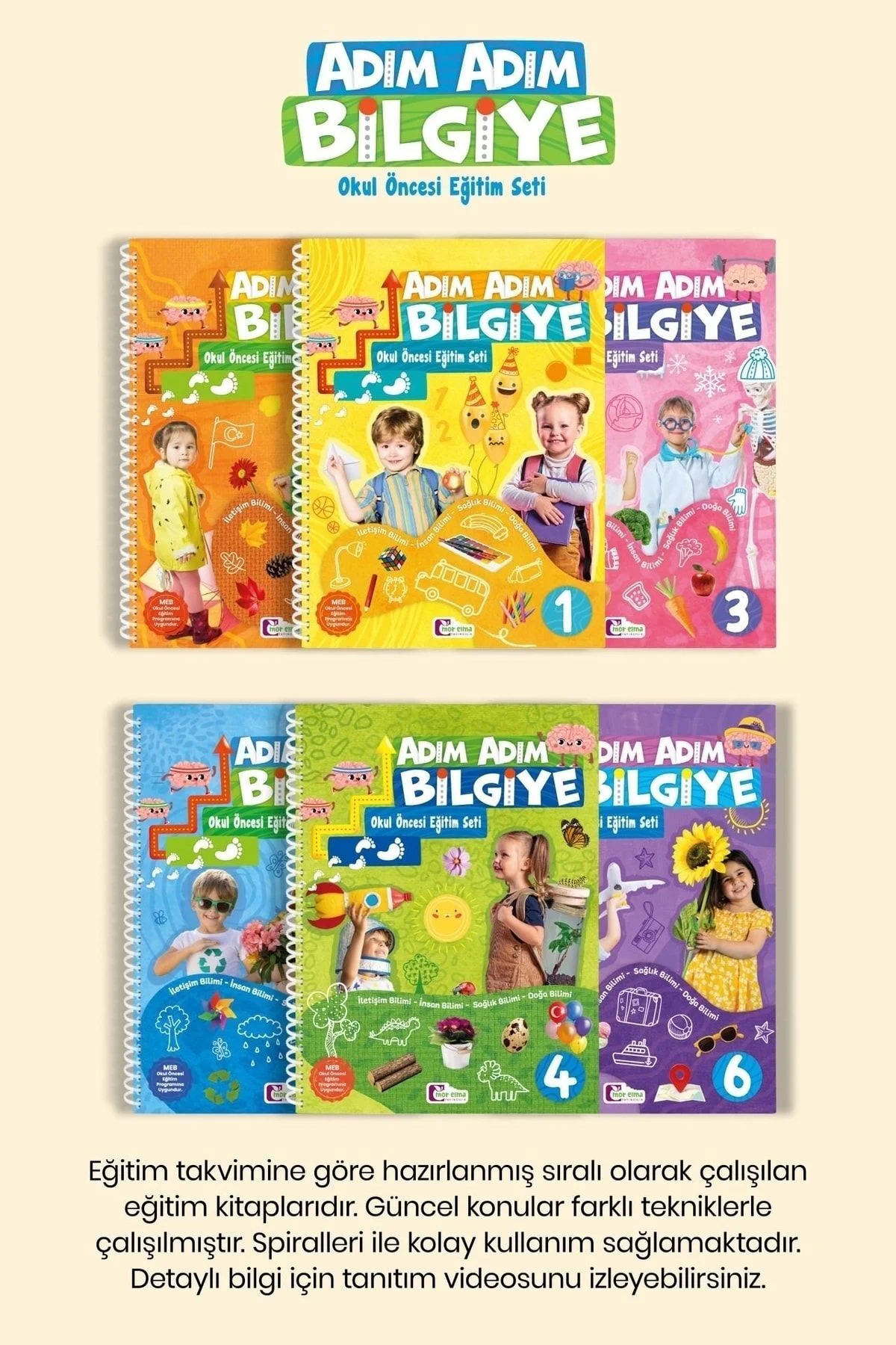 Adım Adım Bilgiye Okul Öncesi Eğitim Seti Fiyatı, Yorumları ve Özellikleri